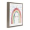 Stupell Industries Cute Smiling Rainbow Floating Frame, design by Creative Studio